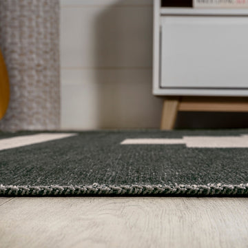 Adriel Geometric Tribal Medallion Machine-washable Area Rug